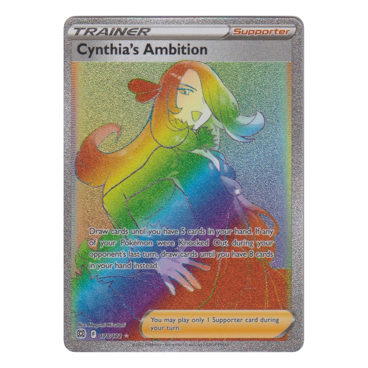 Pokémon: Cynthia's Ambition – Strahlende Sterne (BRS 178) – Einzelkarte