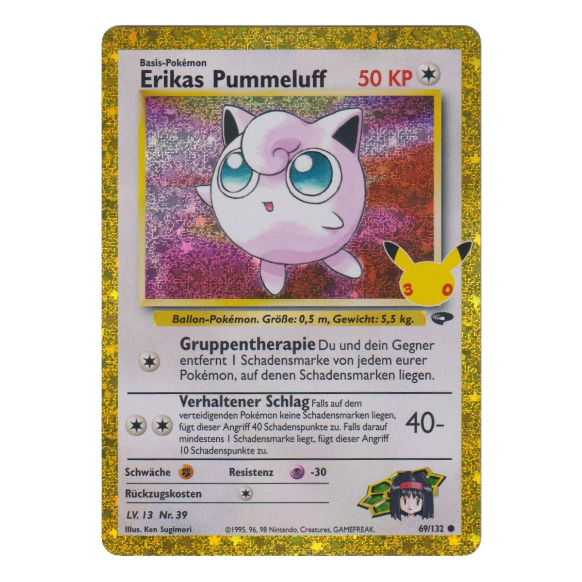 Pokémon: Erikas Pummeluff – 30th Celebration (30C 69) – Einzelkarte