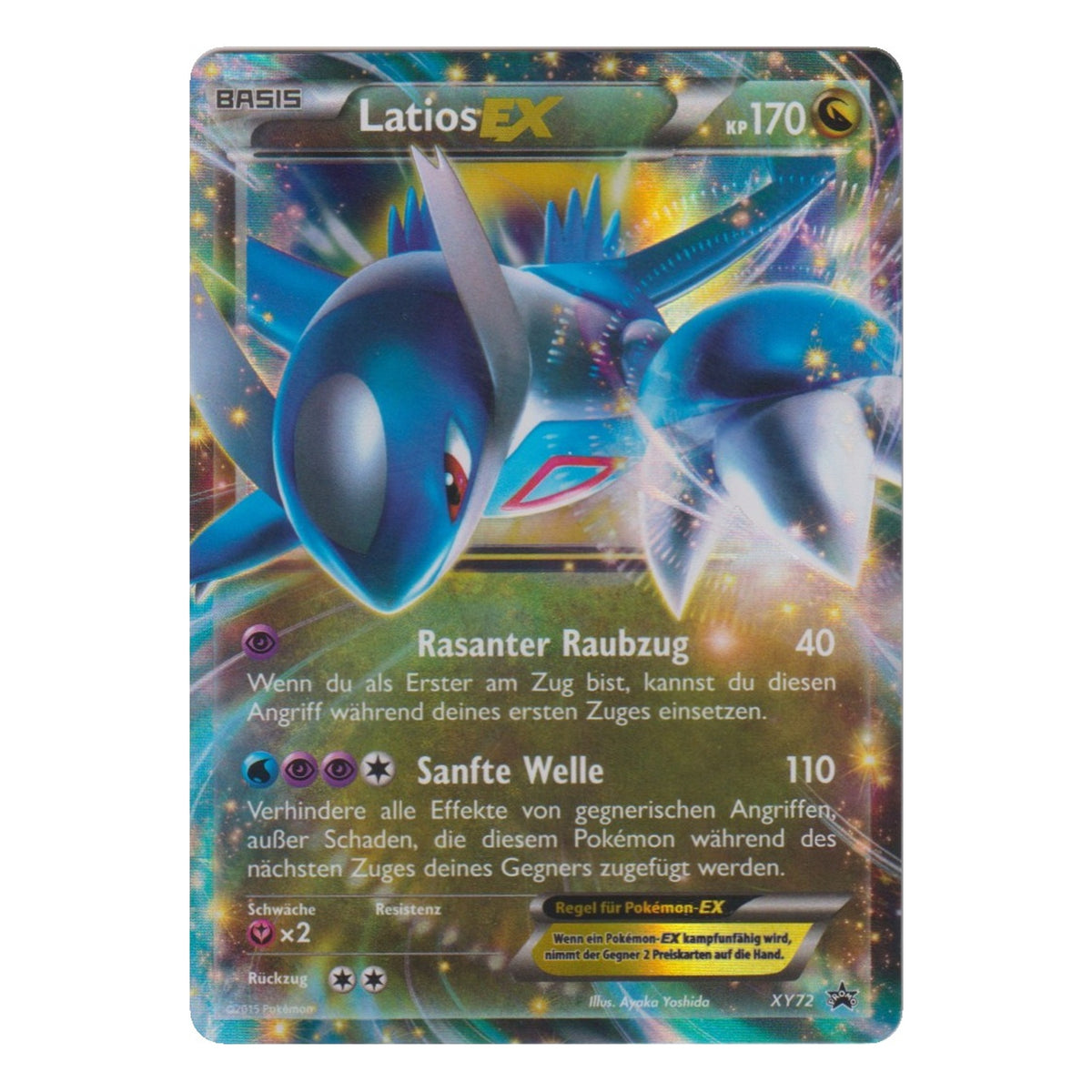 Pokémon: Latios EX – XY Black Star Promos (XY 72) – Einzelkarte