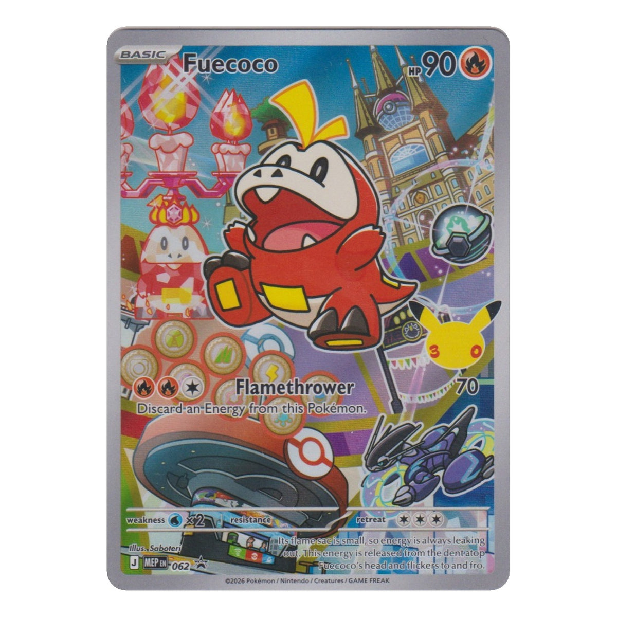 Pokémon: Fuecoco – MEP Black Star Promos (MEP 062) – Einzelkarte