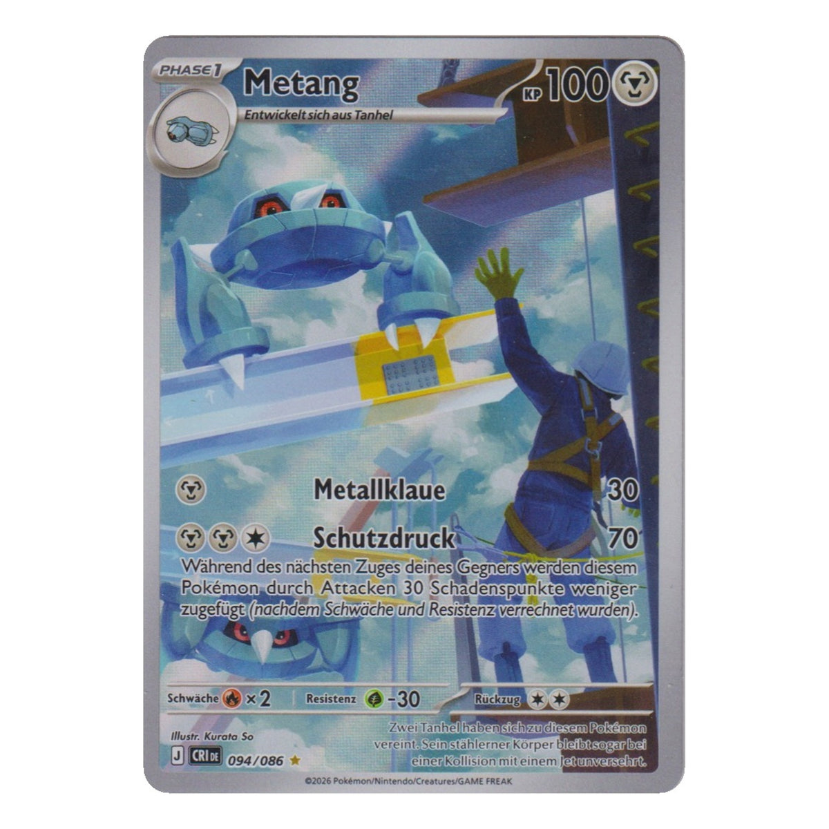 Pokémon: Metang – Wachsendes Chaos (CRI 094) – Einzelkarte