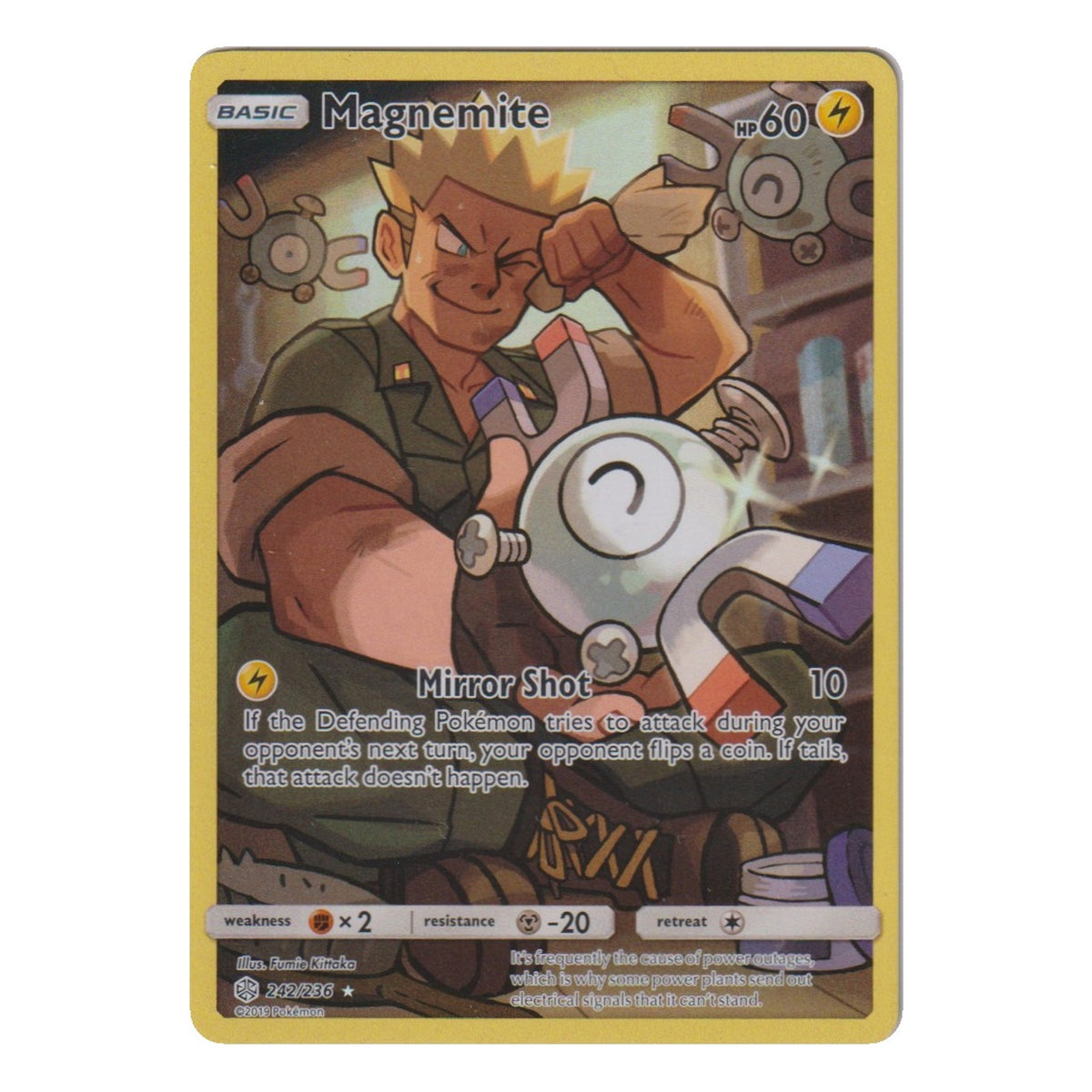 Pokémon: Magnemite – Cosmic Eclipse (CEC 242) – Einzelkarte