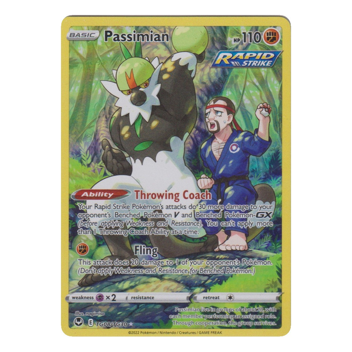 Pokémon: Passimian (TG08/TG30) – Einzelkarte