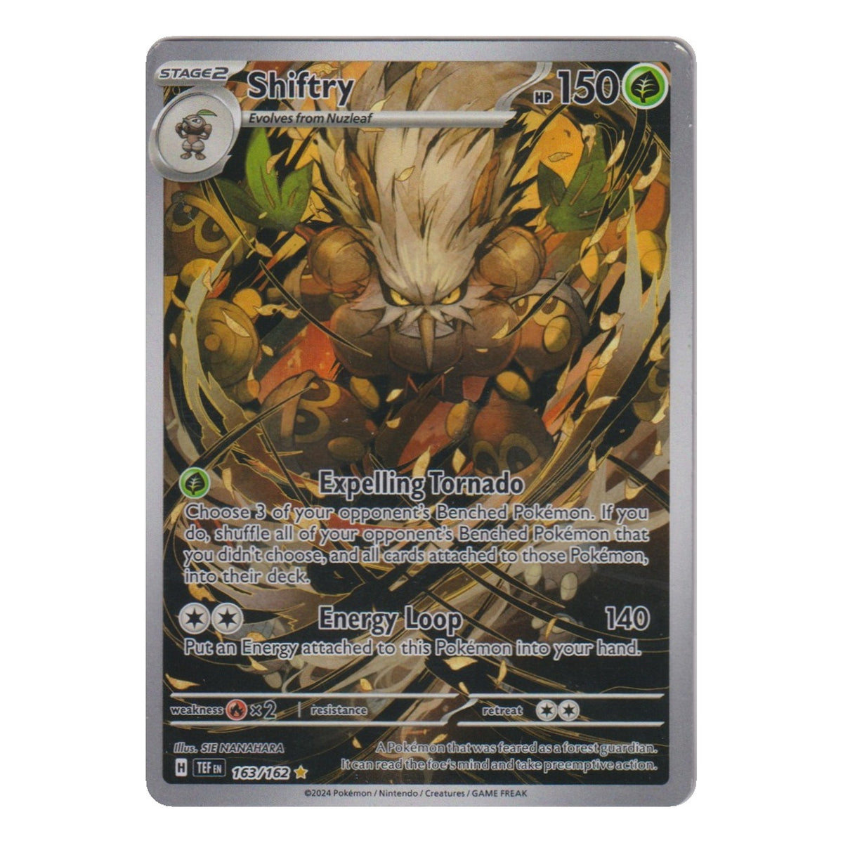 Pokémon: Shiftry – Temporal Forces (TEF 163) – Einzelkarte