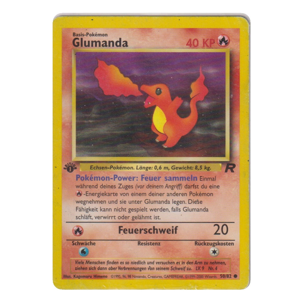 Pokémon: Glumanda – Team Rocket (TR 50) (1. Edition) – Einzelkarte