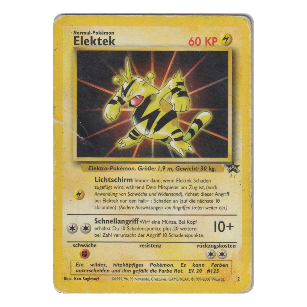 Pokémon: Elektek – Wizards Black Star Promos (2) – Einzelkarte