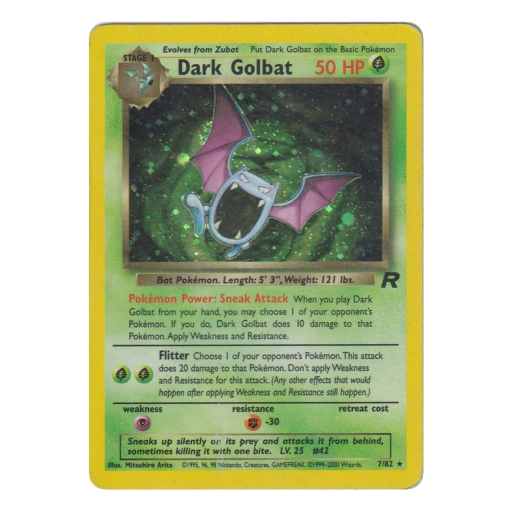 Pokémon: Dark Golbat – Team Rocket (TR 7) – Einzelkarte