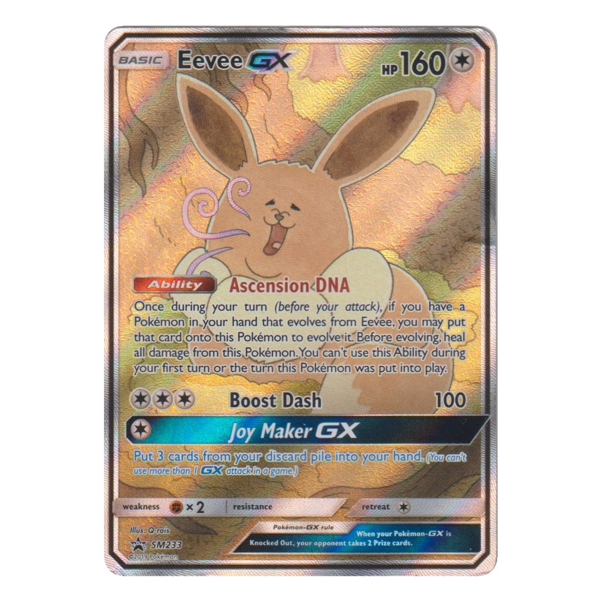 Pokémon: Eevee GX (SM233) – Einzelkarte
