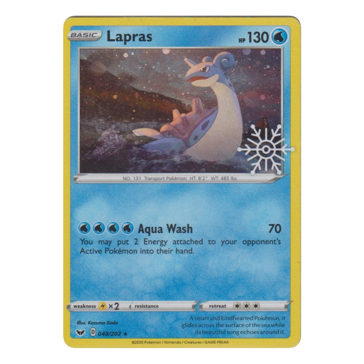 Pokémon: Lapras – Sword & Shield (SSH 048) – Einzelkarte