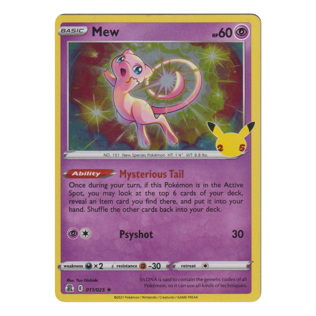Pokémon: Mew – Celebrations (011/025) – Einzelkarte