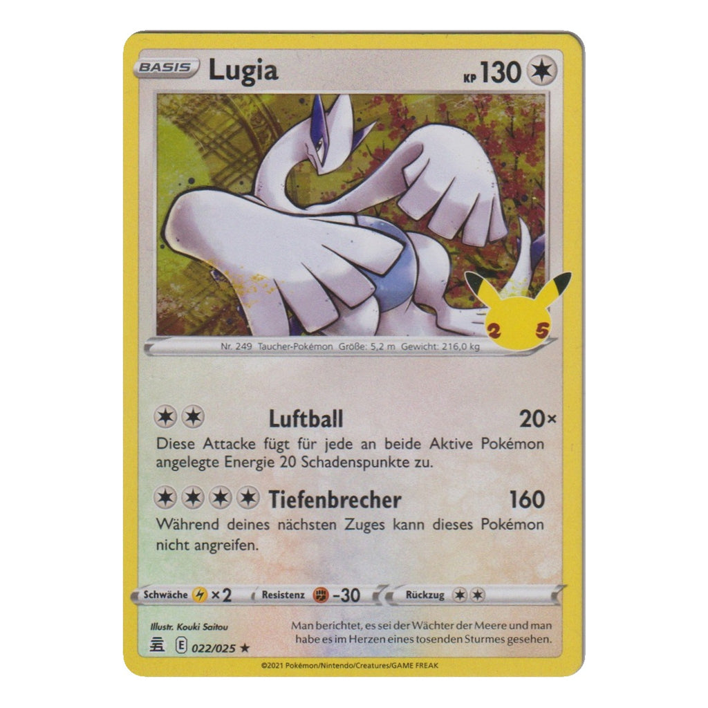 Pokémon: Lugia – Celebrations (022/025) – Einzelkarte