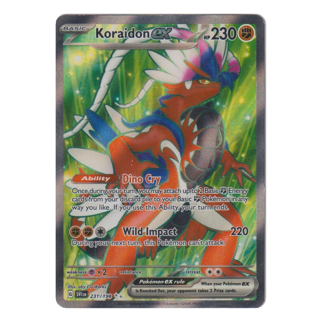 Pokémon: Koraidon ex – Scarlet & Violet (SVI 231) – Einzelkarte