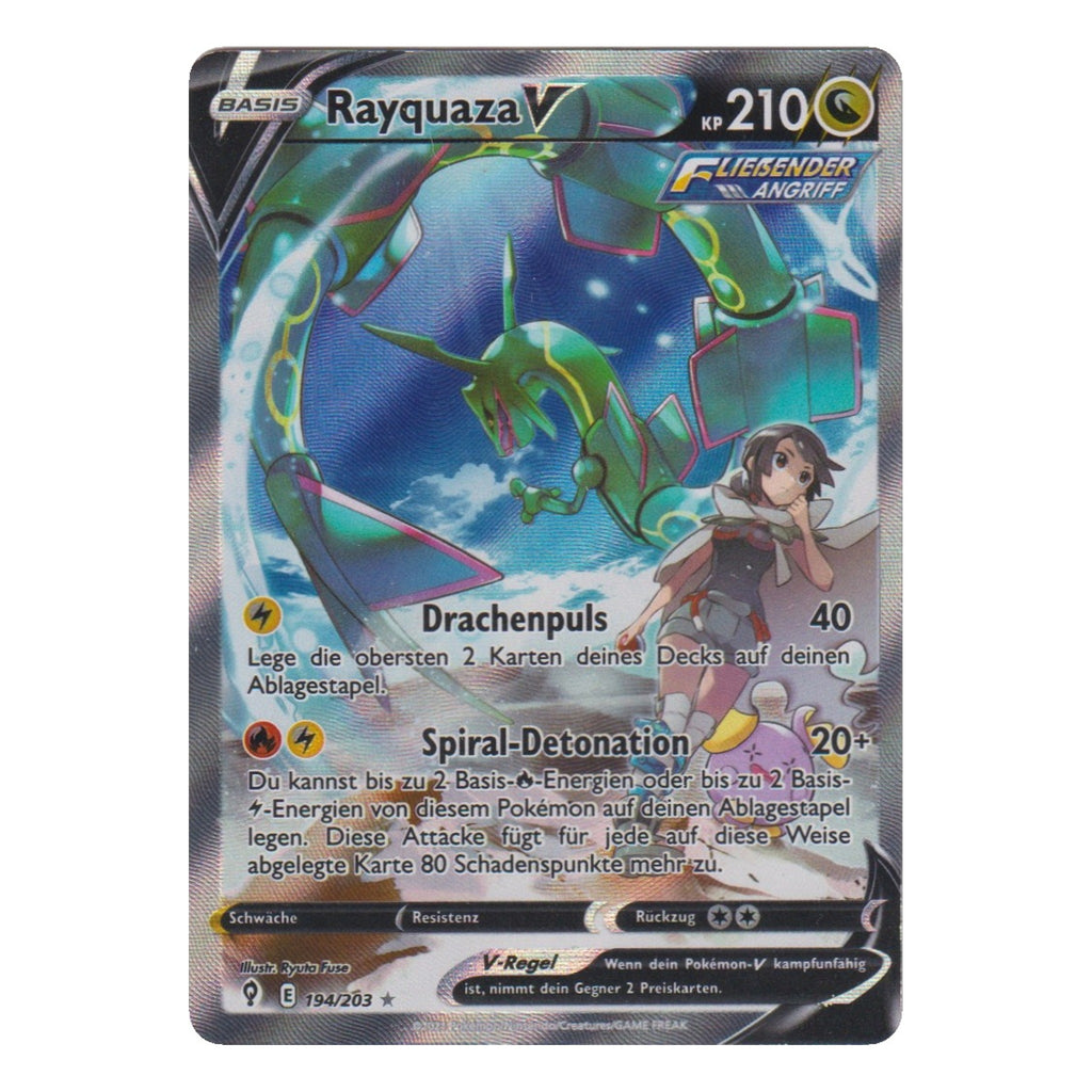Pokémon: Rayquaza V (194/203) – Einzelkarte