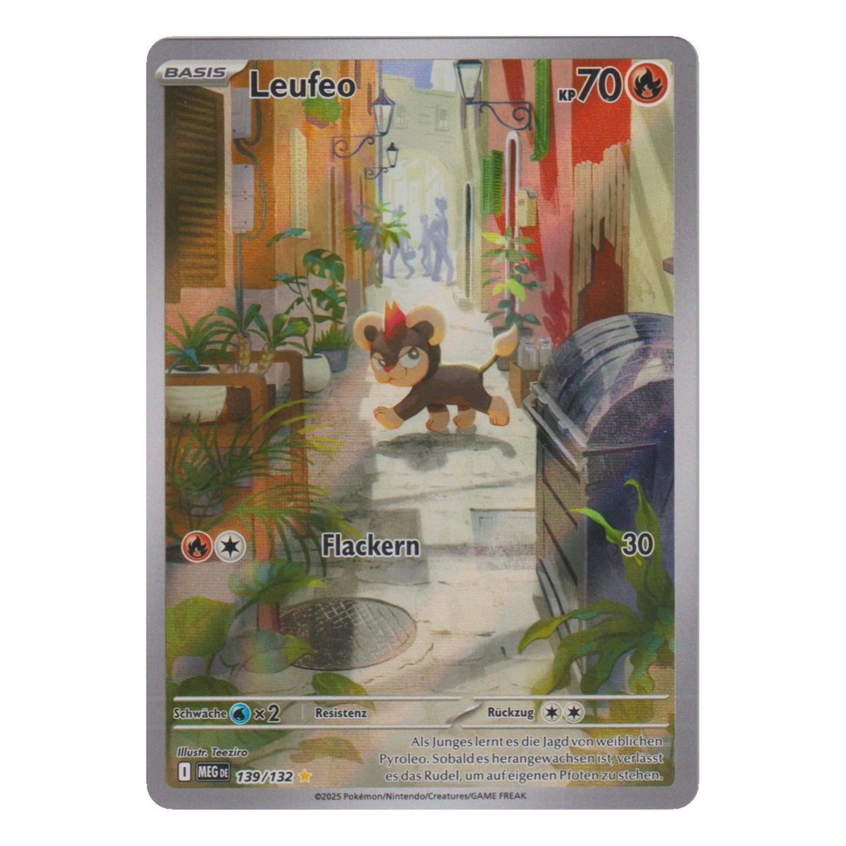 Pokémon: Leufeo – Mega-Entwicklung (MEG 139) – Einzelkarte