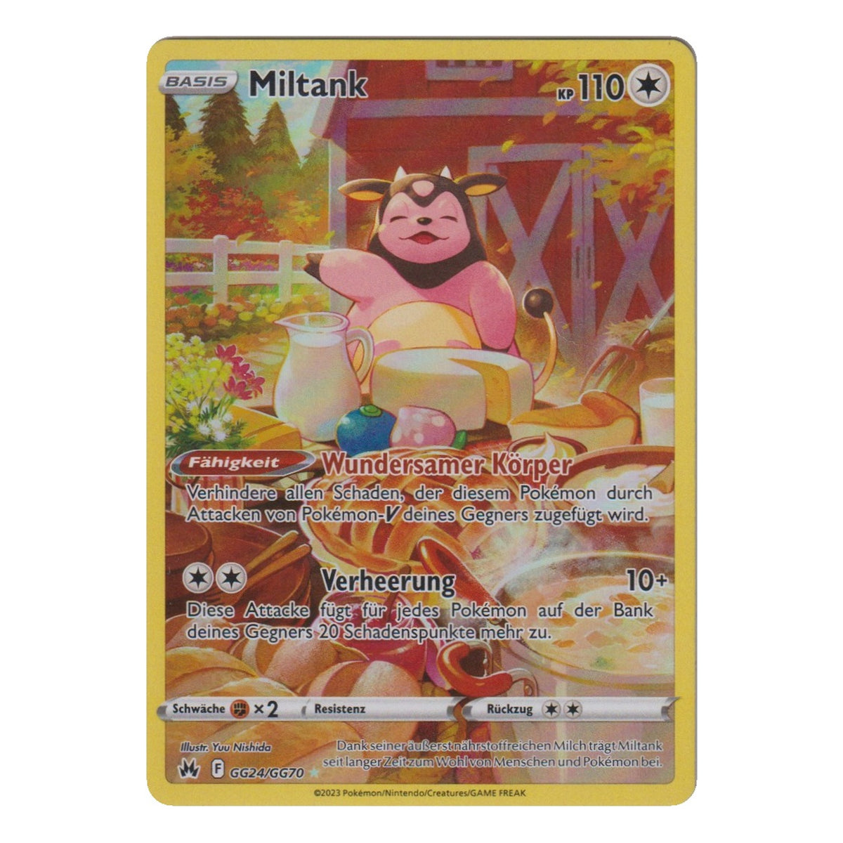 Pokémon: Miltank – Zenit der Könige (CRZ GG24) – Einzelkarte