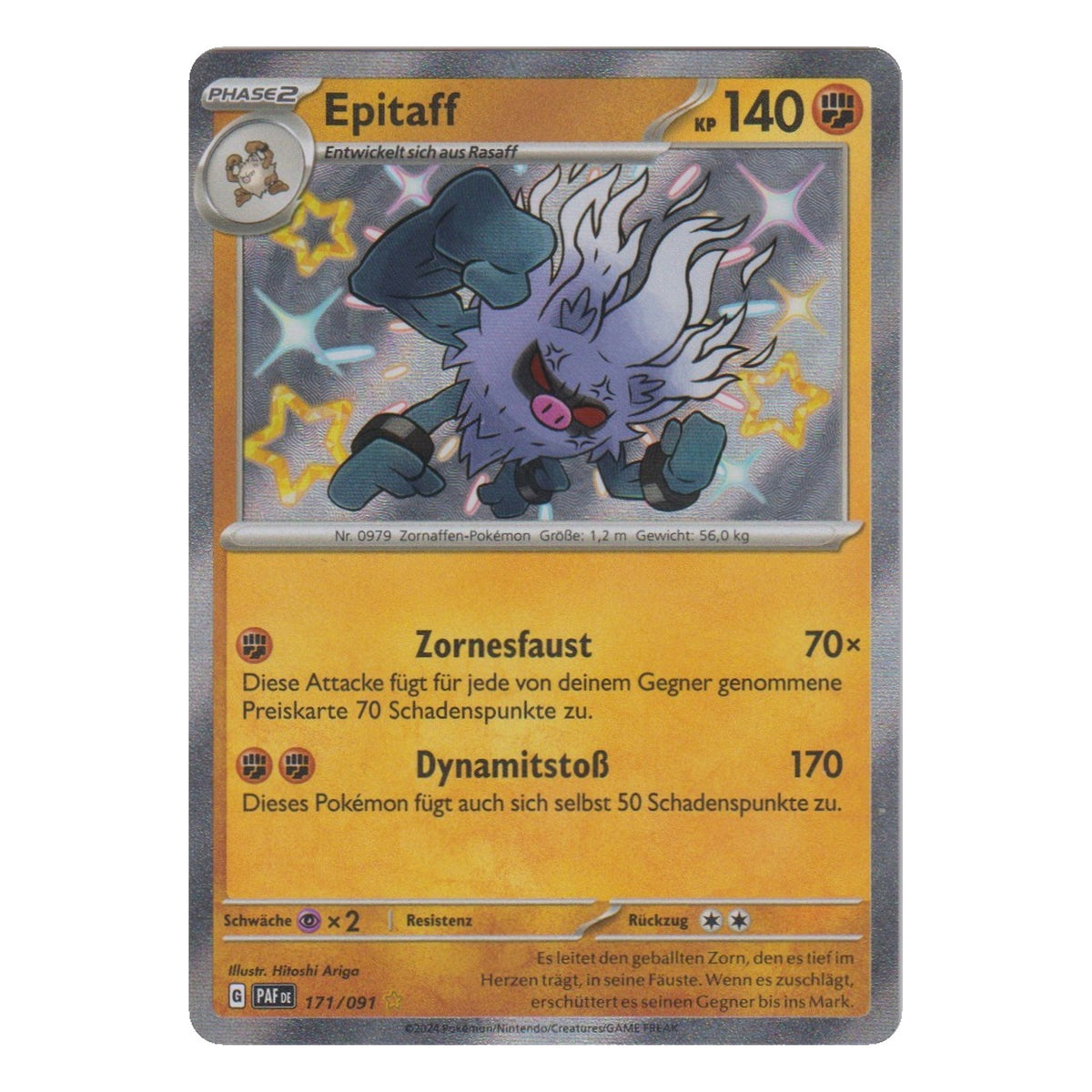 Pokémon: Epitaff – Paldeas Schicksale (PAF 171) – Einzelkarte