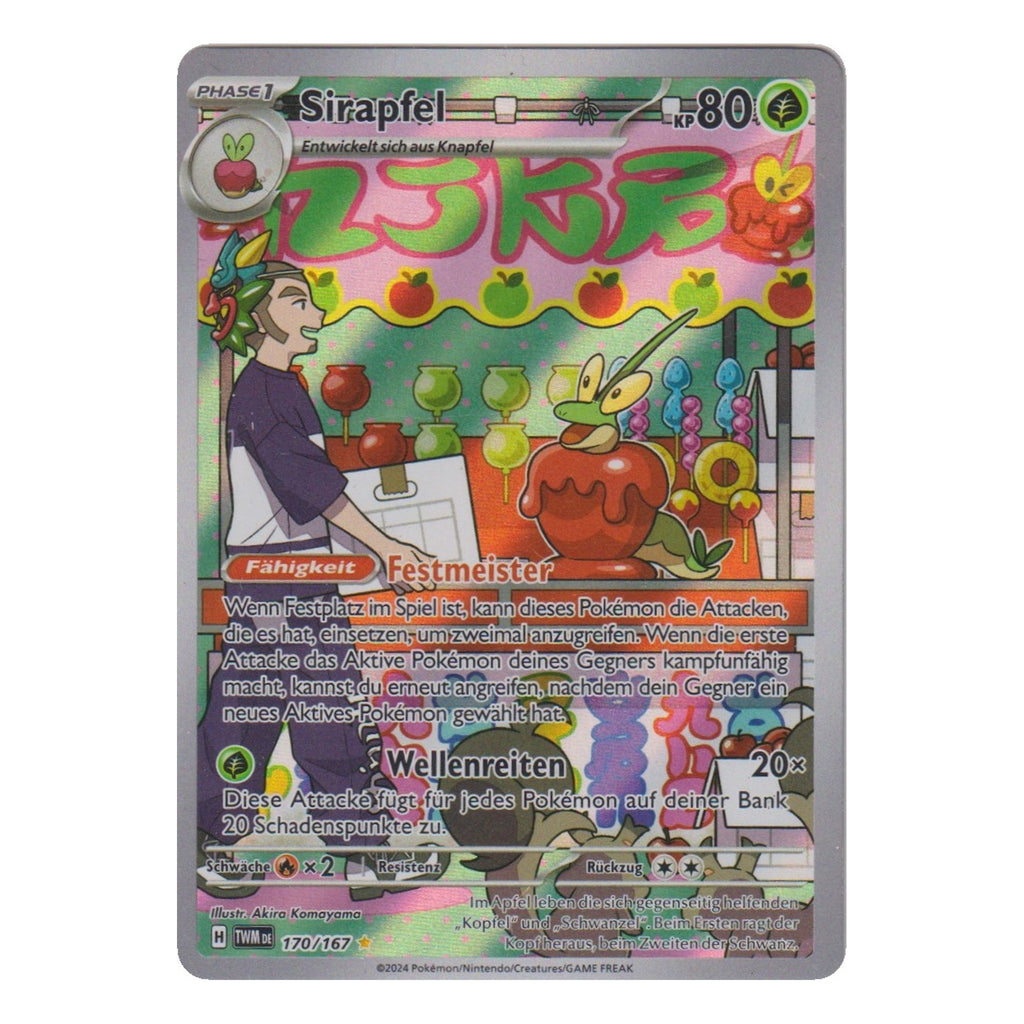 Pokémon: Sirapfel – Maskerade im Zwielicht (TWM 170) – Einzelkarte