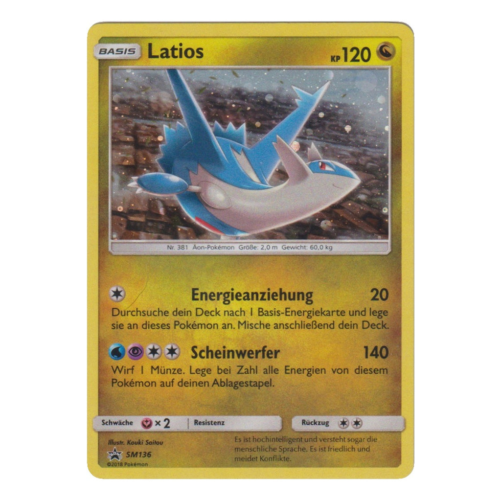 Pokémon: Latios – SM Black Star Promos (SM136) – Einzelkarte