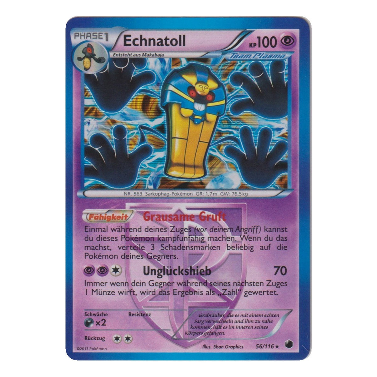 Pokémon: Echnatoll – Plasma-Frost (PLF 56) – Einzelkarte