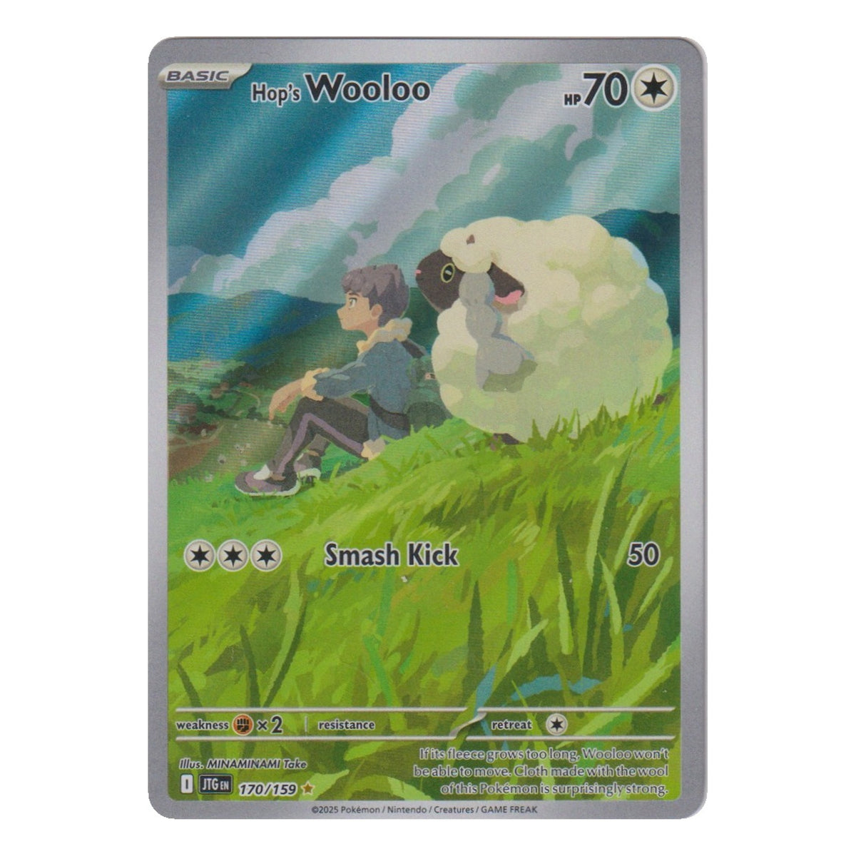 Pokémon: Hop's Wooloo – Journey Together (JTG 170) – Einzelkarte