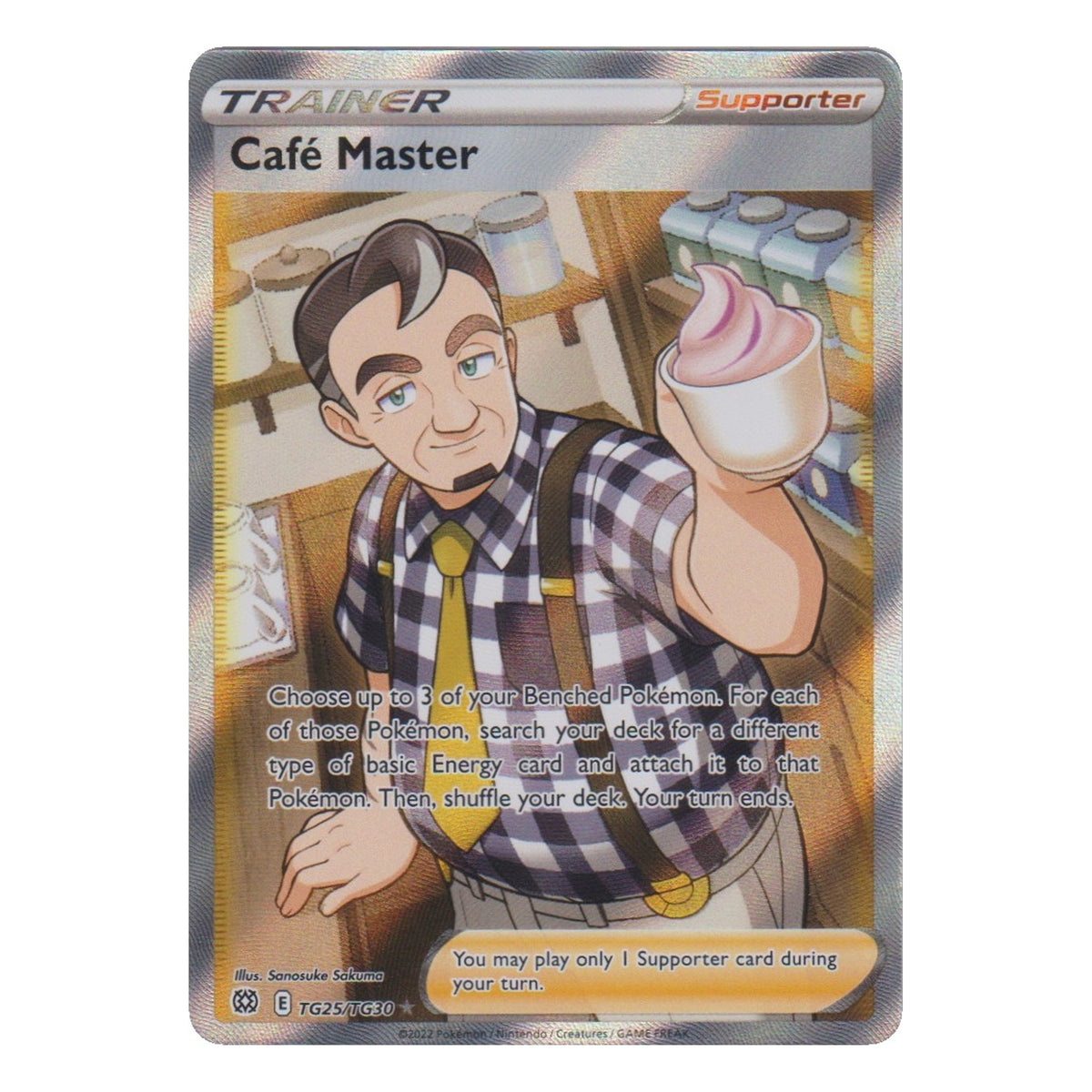 Pokémon: Café Master – Brilliant Stars (BRS TG25) – Einzelkarte