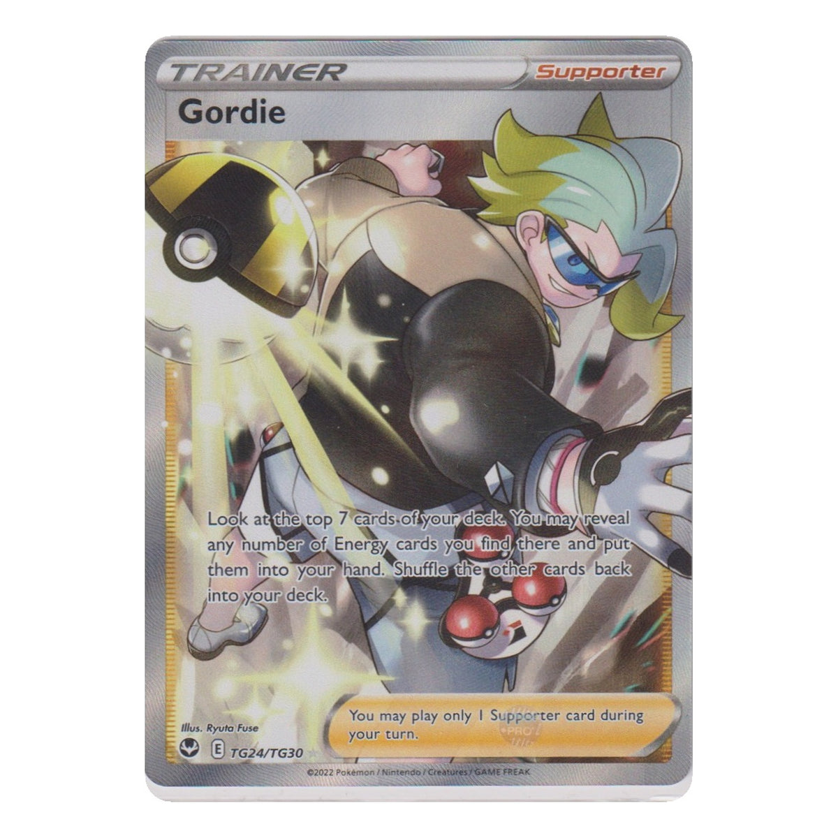 Pokémon: Gordie – Silver Tempest (SIT TG24) – Einzelkarte