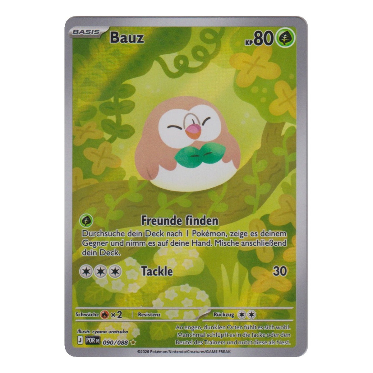 Pokémon: Bauz – Optimale Ordnung (POR 090) – Einzelkarte