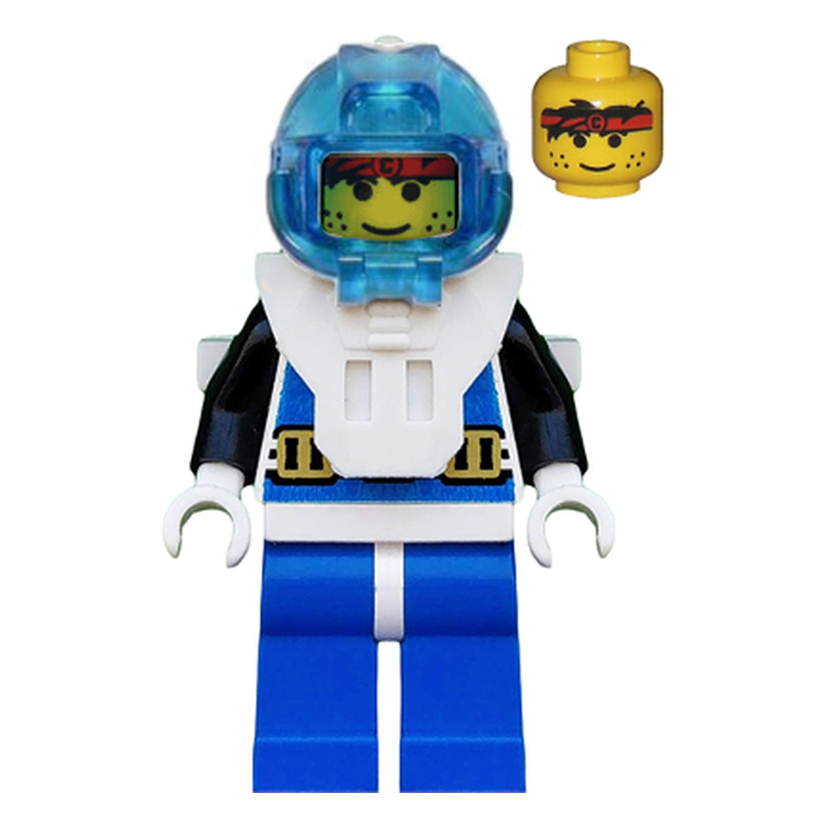 LEGO® Minifigur Aquanaut 1 aqu001 – Gebr.