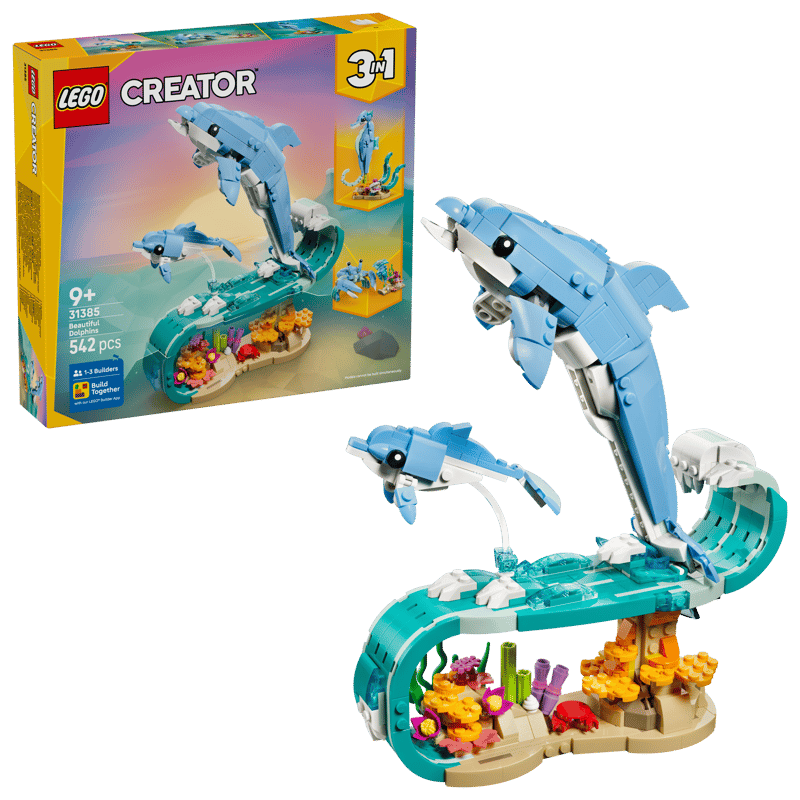 LEGO Creator 31385 - Sea Animals: Beautiful Dolphins