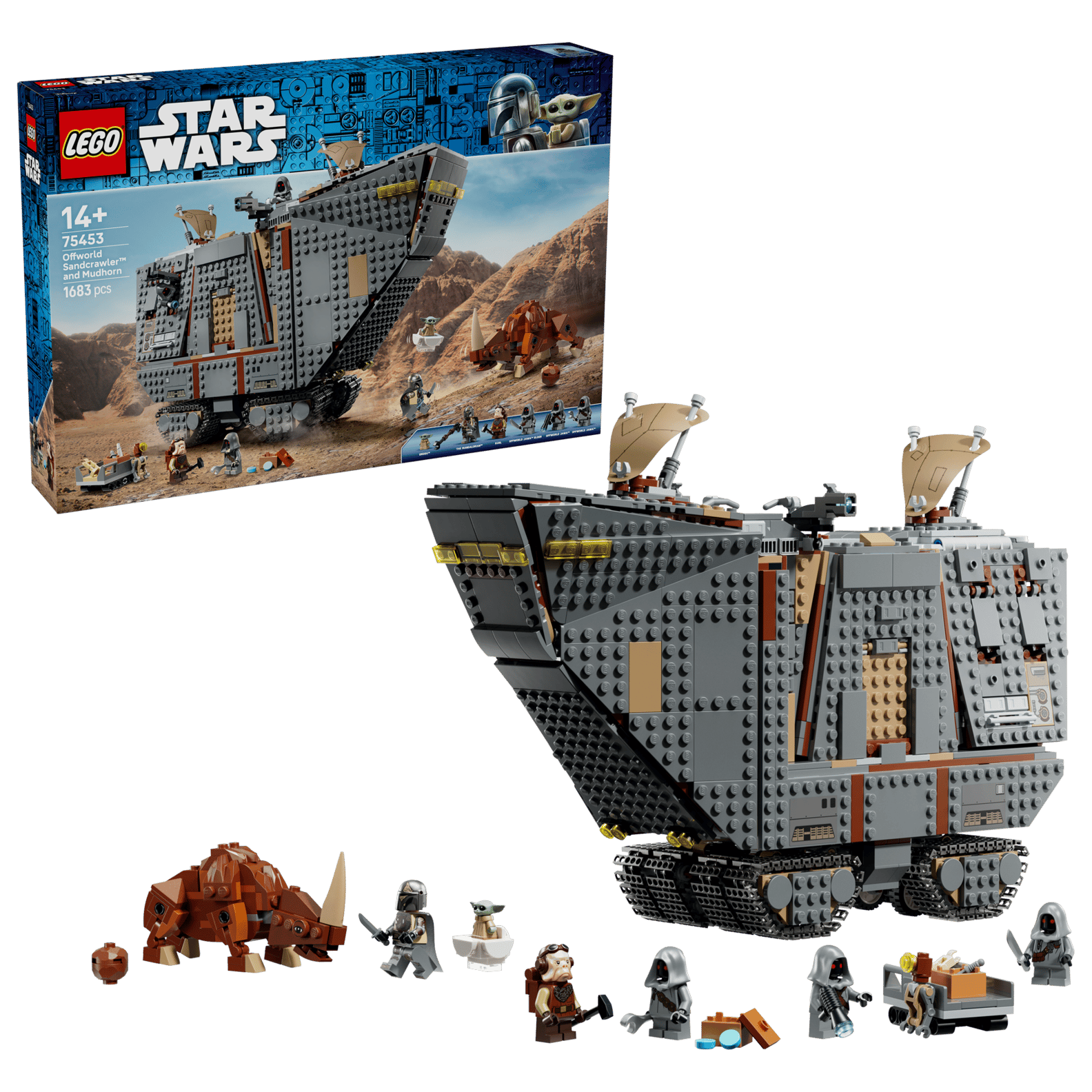 LEGO Star Wars 75453 - Offworld Sandkrawler und Schlammhorn