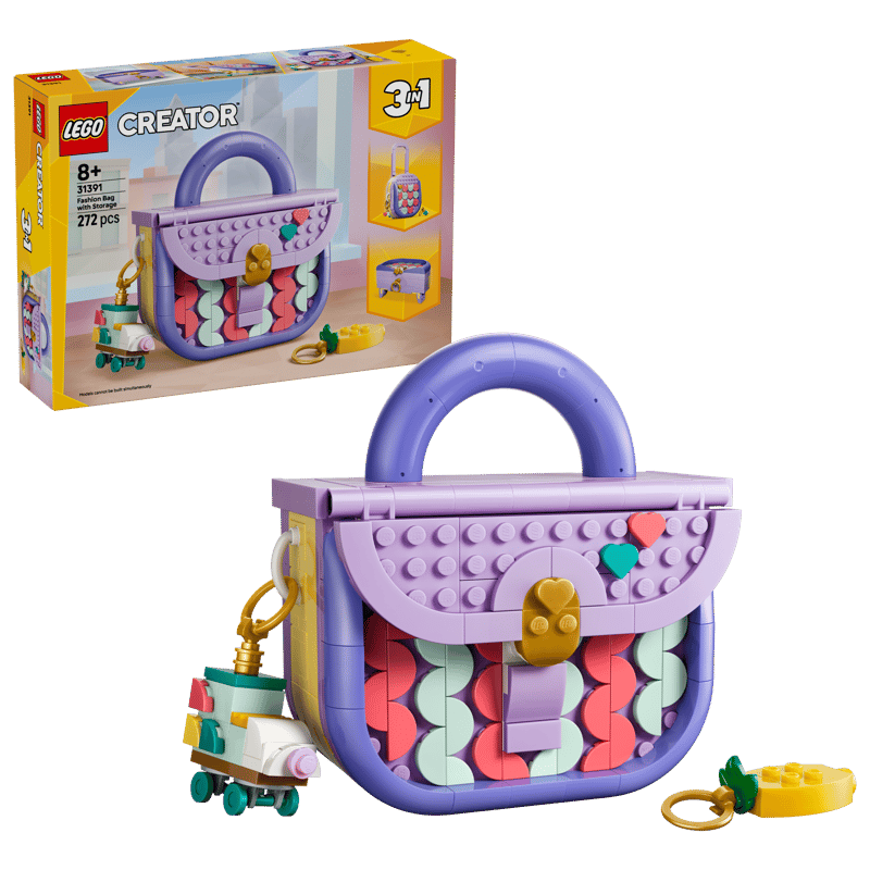 LEGO Creator 31391 - Modische Tasche mit Staufach