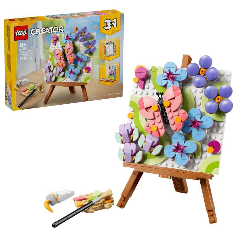 LEGO Creator 31390 - Deko-Blumengemälde