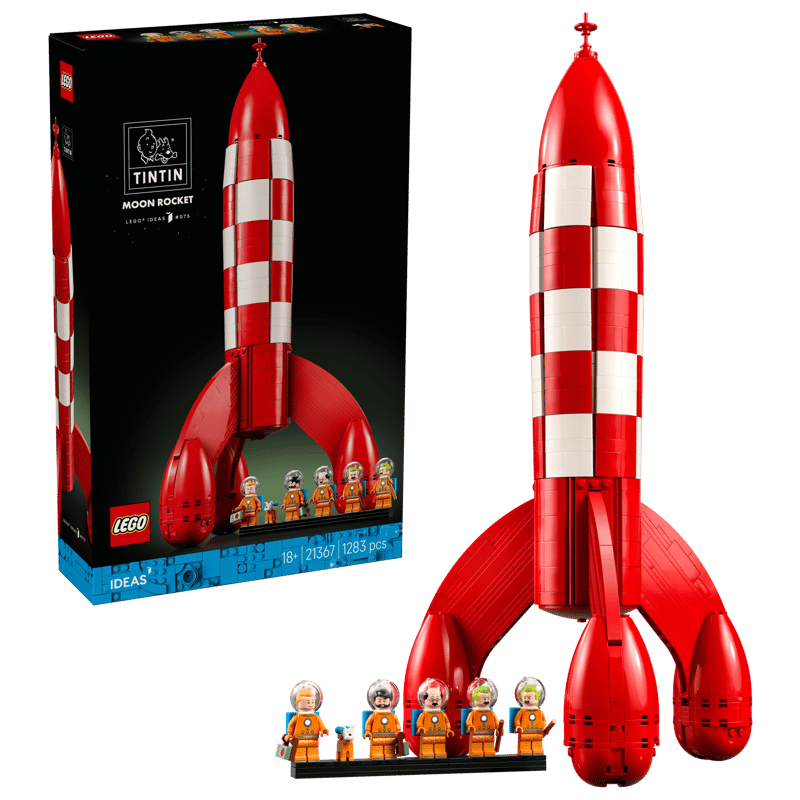 LEGO Ideas Die Mondrakete von Tim und Struppi – Set 21367