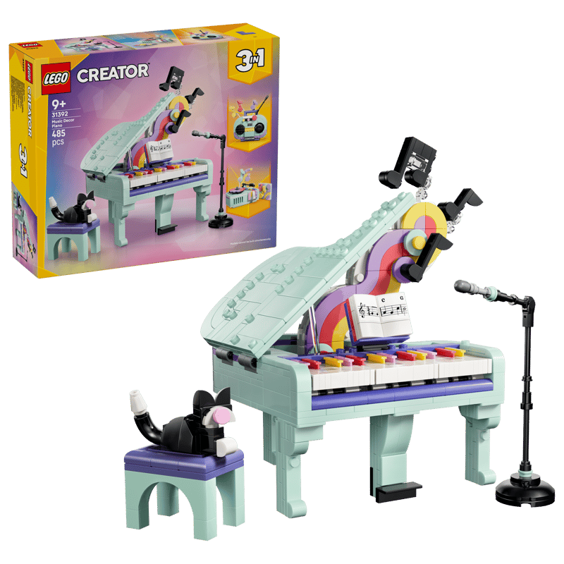 LEGO Creator 31392 - Deko-Klavier mit Katze