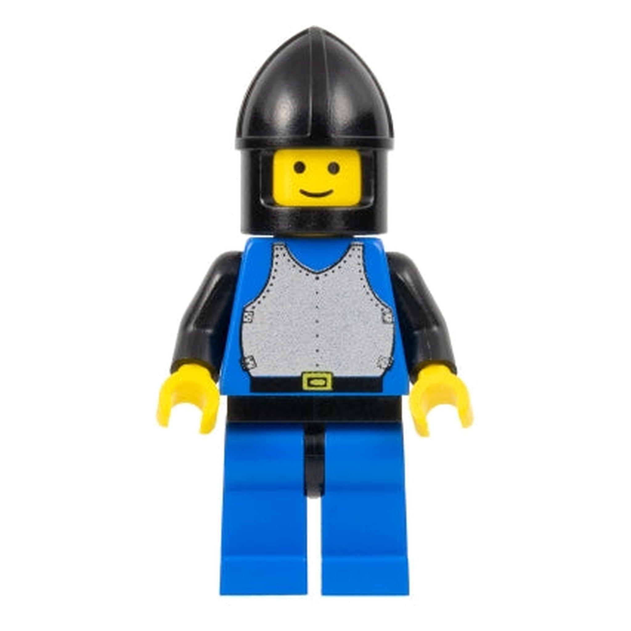 LEGO® Minifigur Ritter mit blauem Brustpanzer cas187 – Gebr.