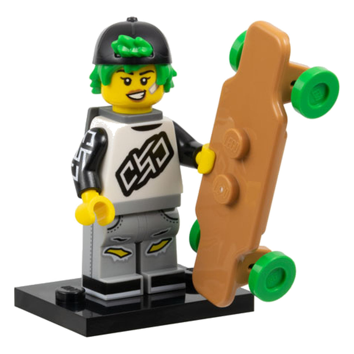 LEGO® Minifigur Longboarder (Serie 27) col27-7 – Neu