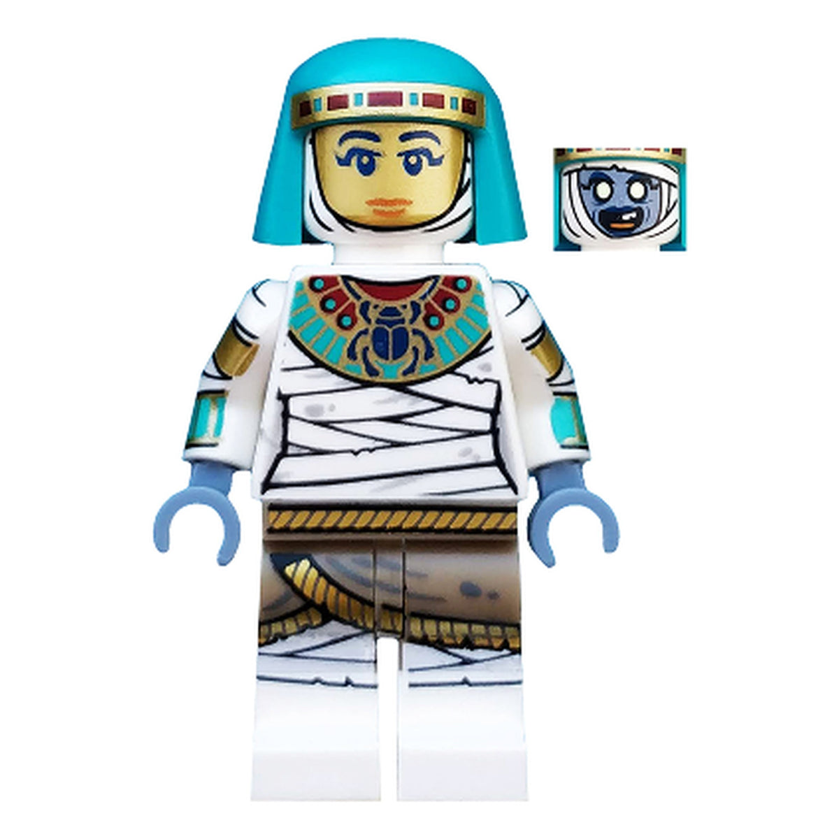 LEGO® Minifigur Mummy Queen (Serie 19) col347 – Gebr.