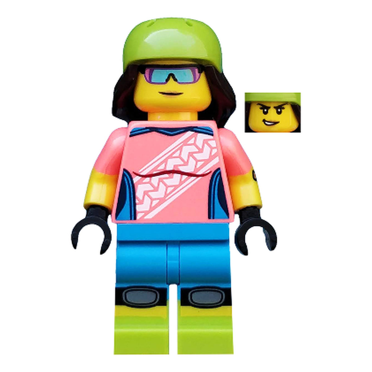 LEGO® Minifigur Mountain Biker (Serie 19) col357 – Neu