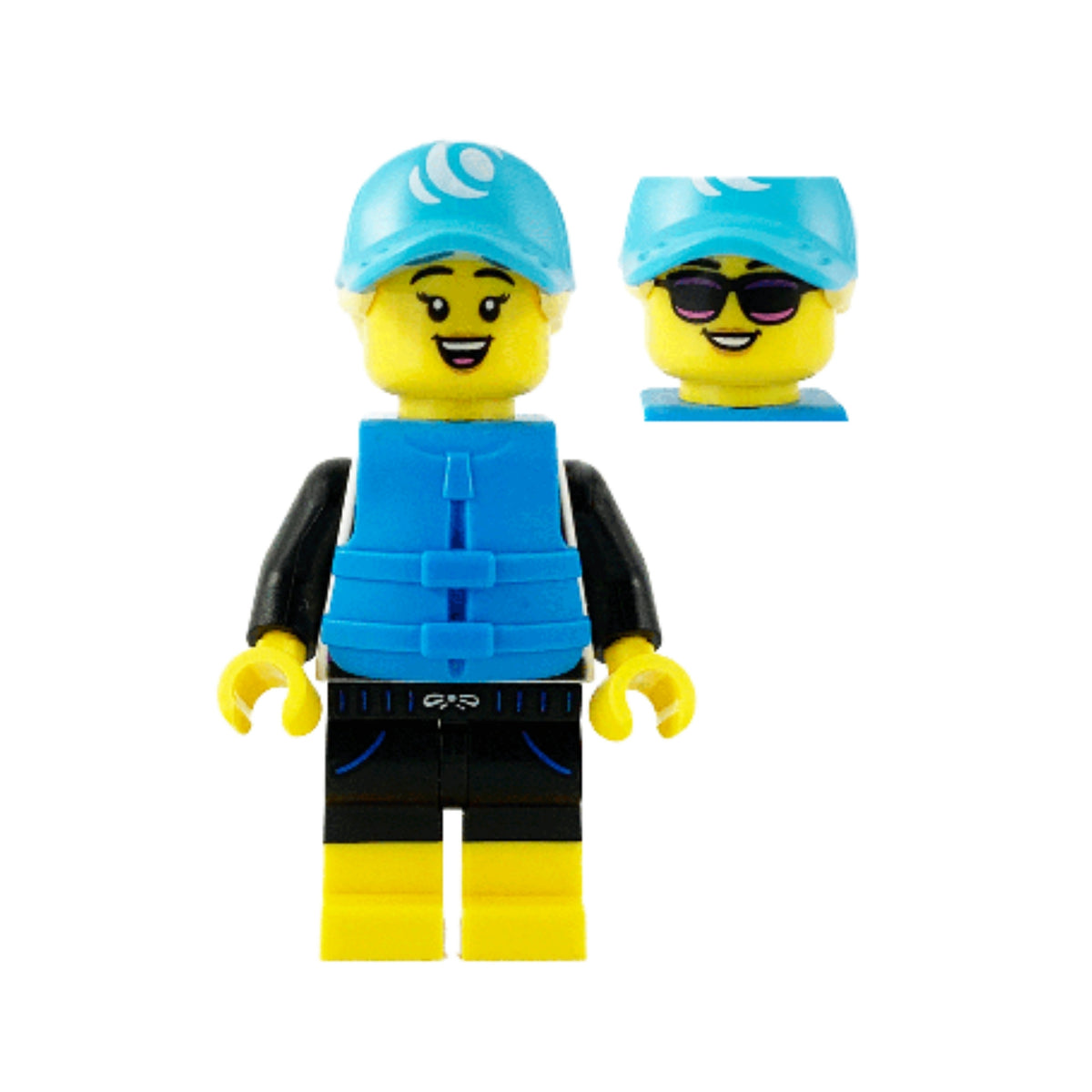 LEGO® Minifigur Paddle Surfer (Serie 21) col374 – Neu