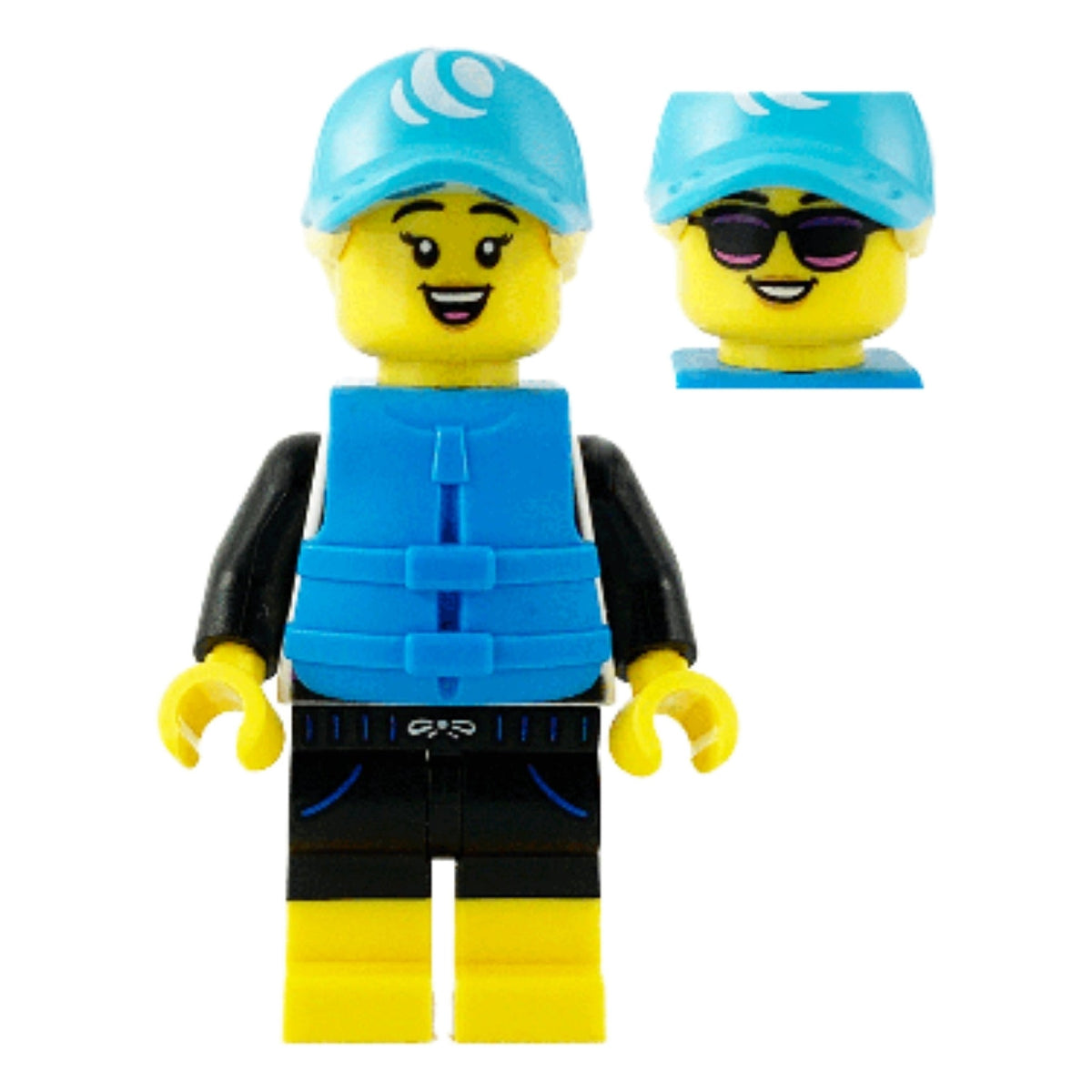 LEGO® Minifigur Paddle Surfer (Serie 21) col374 – Neu
