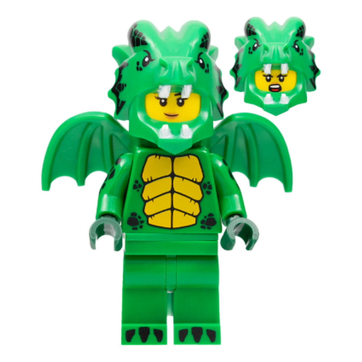 LEGO® Minifigur Green Dragon Costume (Serie 23) col409 – Gebr.