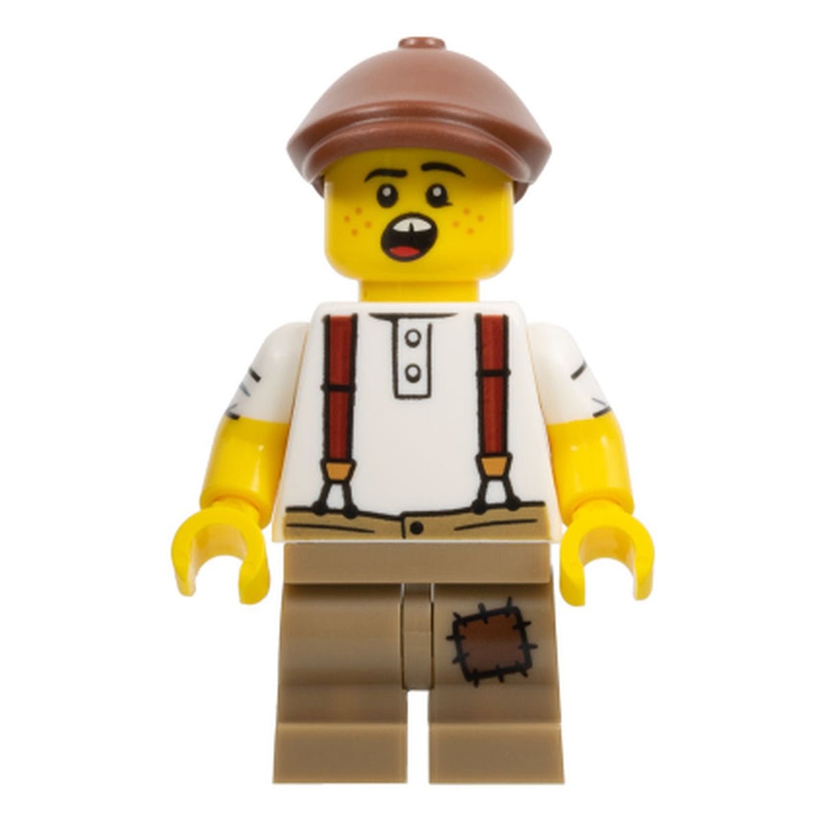 LEGO® Minifigur Newspaper Kid (Serie 24) col423 – Neu