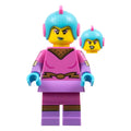 LEGO® Minifigur Retro Space Heroine (Serie 26) col439 – Neu