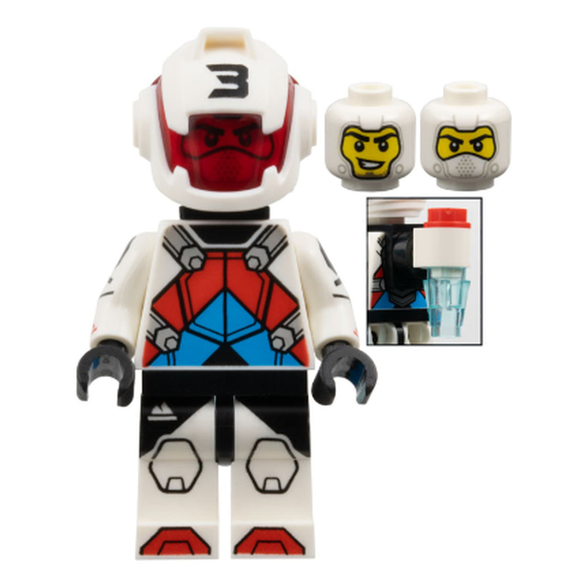 LEGO® Minifigur Jetpack Racer (Serie 27) col451 – Neu