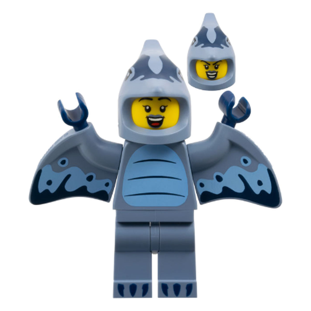 LEGO® Minifigur Pterodactyl Costume Fan (Serie 27) col454 – Gebr.