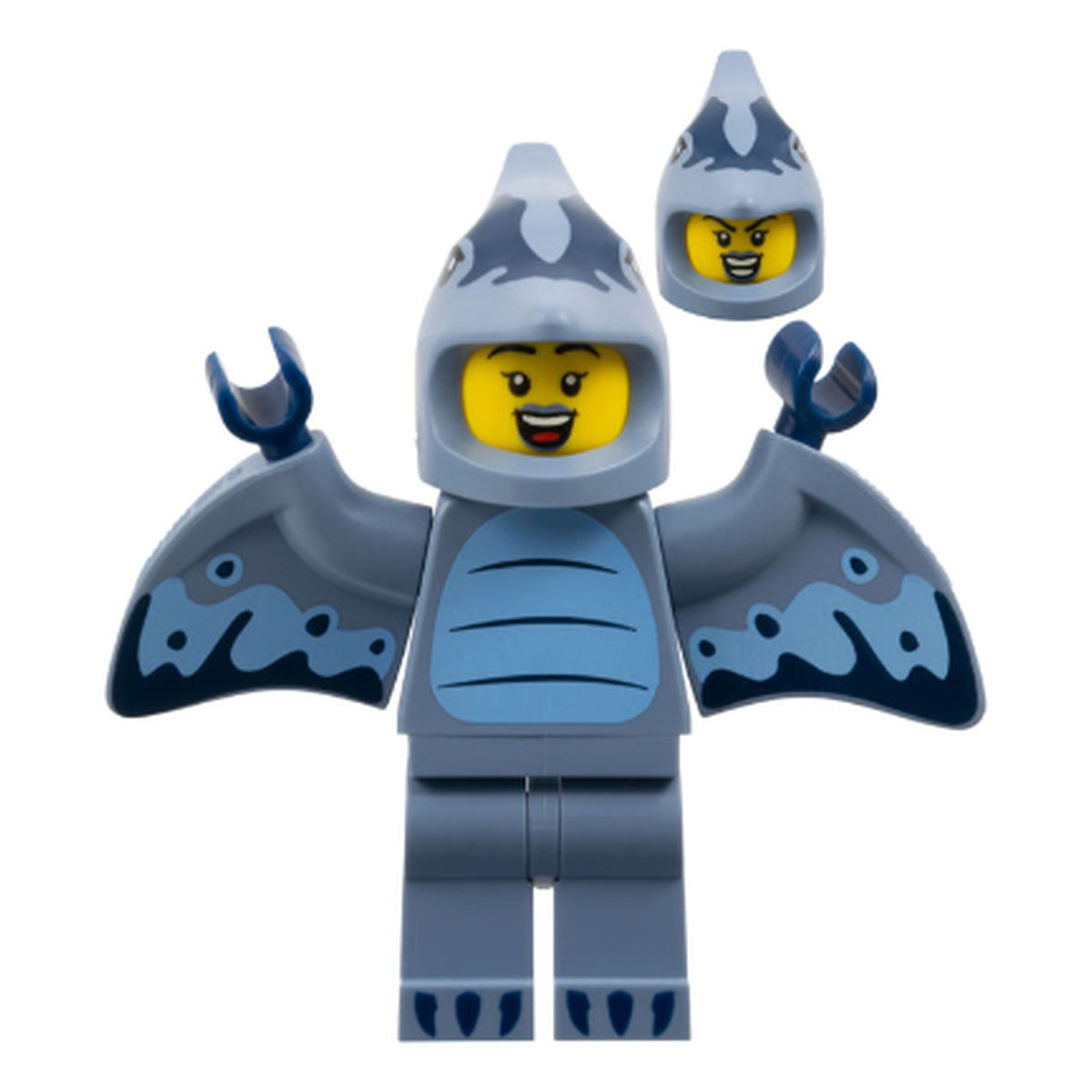 LEGO® Minifigur Pterodactyl Costume Fan (Serie 27) col454 – Neu