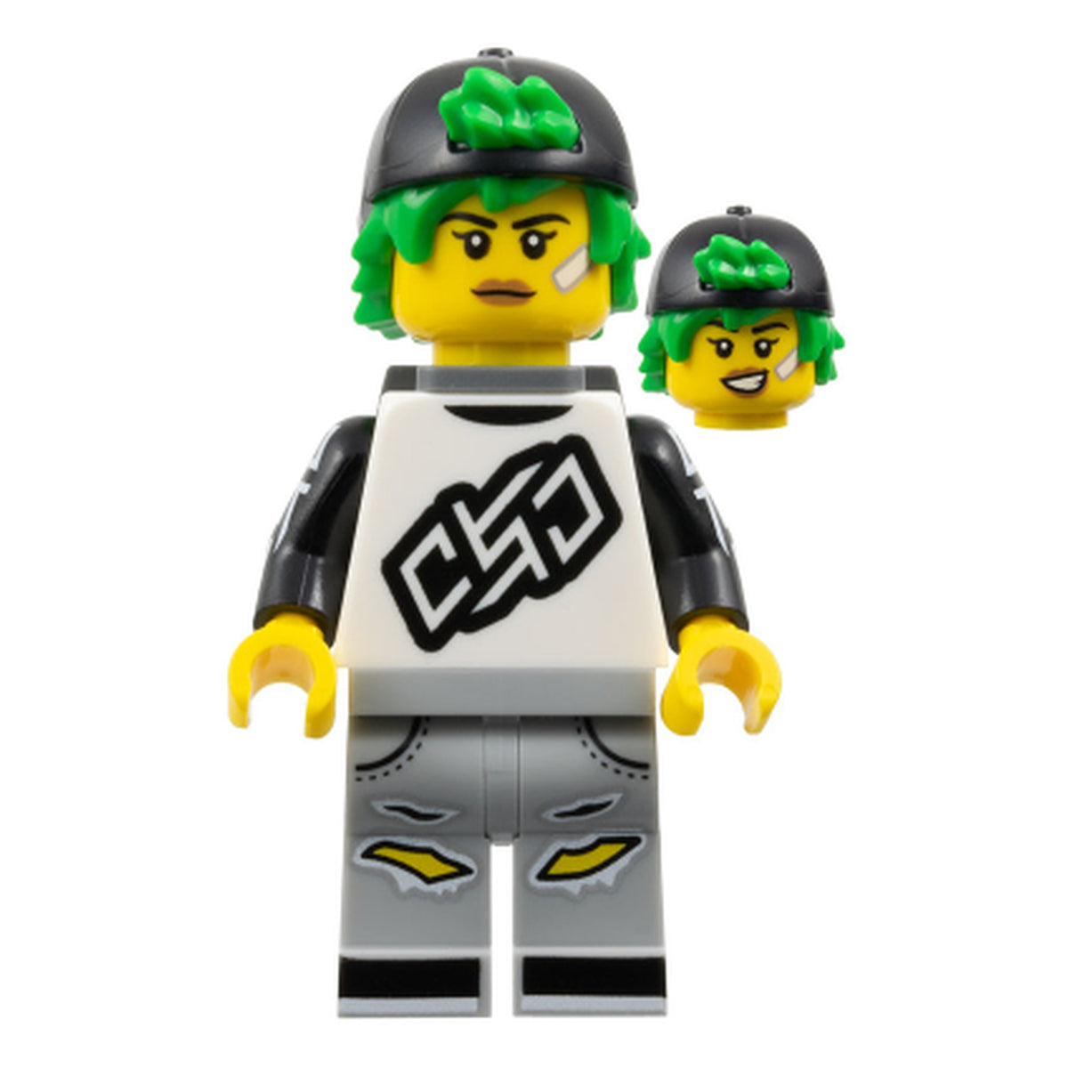 LEGO® Minifigur Longboarder (Serie 27) col455 – Neu
