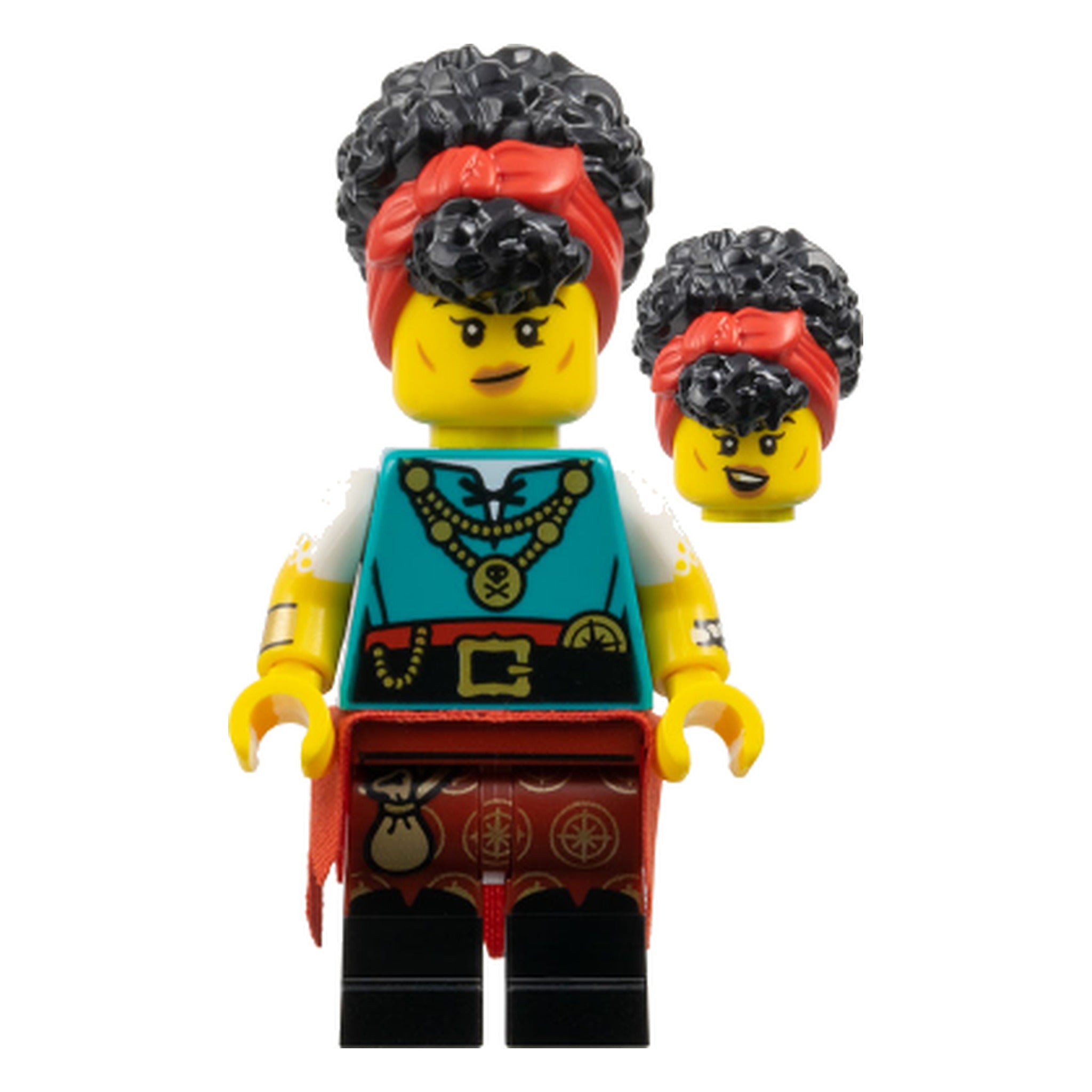 LEGO® Minifigur Pirate Quartermaster (Serie 27) col458 – Gebr.