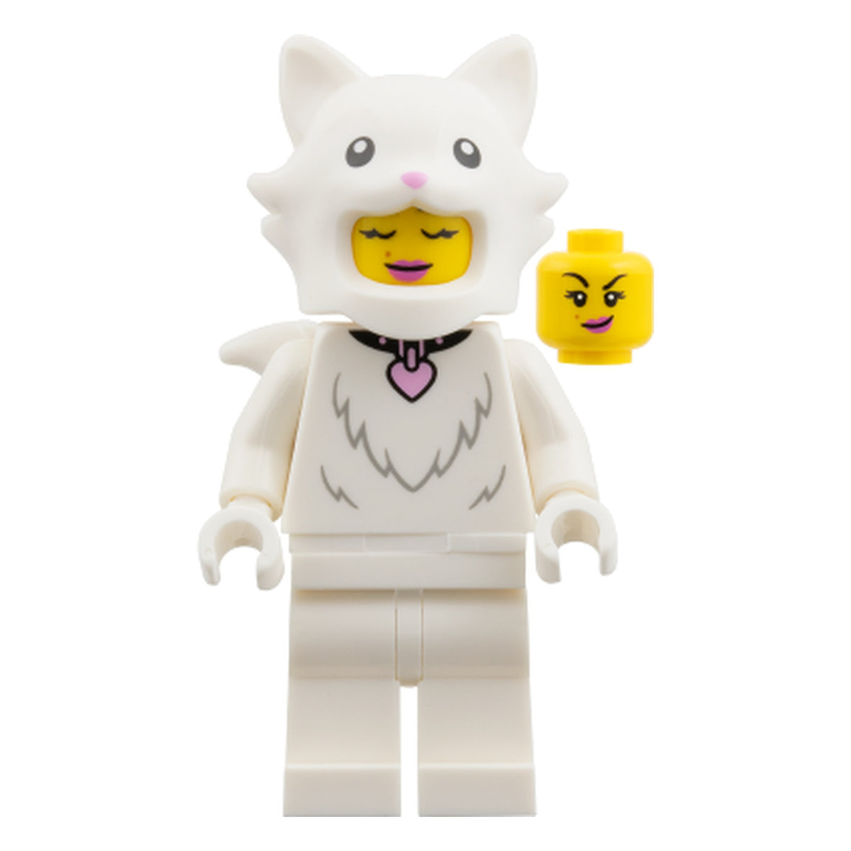 LEGO® Minifigur Cat Costume Fan (Serie 28) col462 – Gebr.