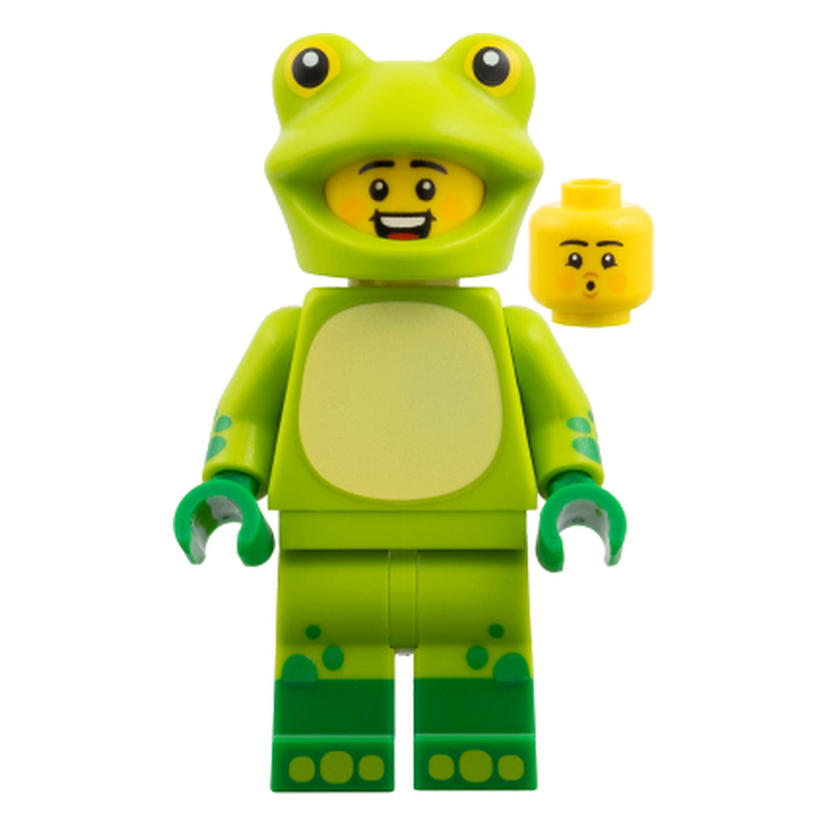 LEGO® Minifigur Frosch-Kostüm-Fan (Serie 28) col465 – Neu